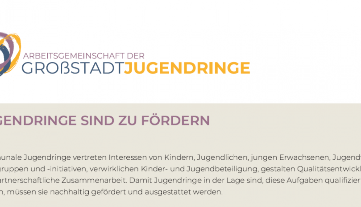 jugendringesindzufördern